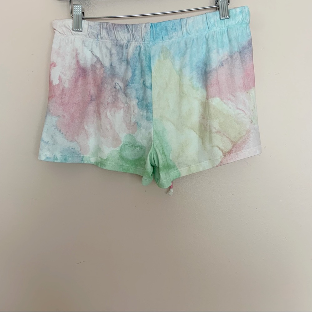 NWT New PJ Salvage Watercolor Expressions Drawstring Lounge Shorts - Picture 3 of 5